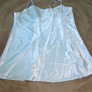 Secret Treasures Light Blue Satin Chemise